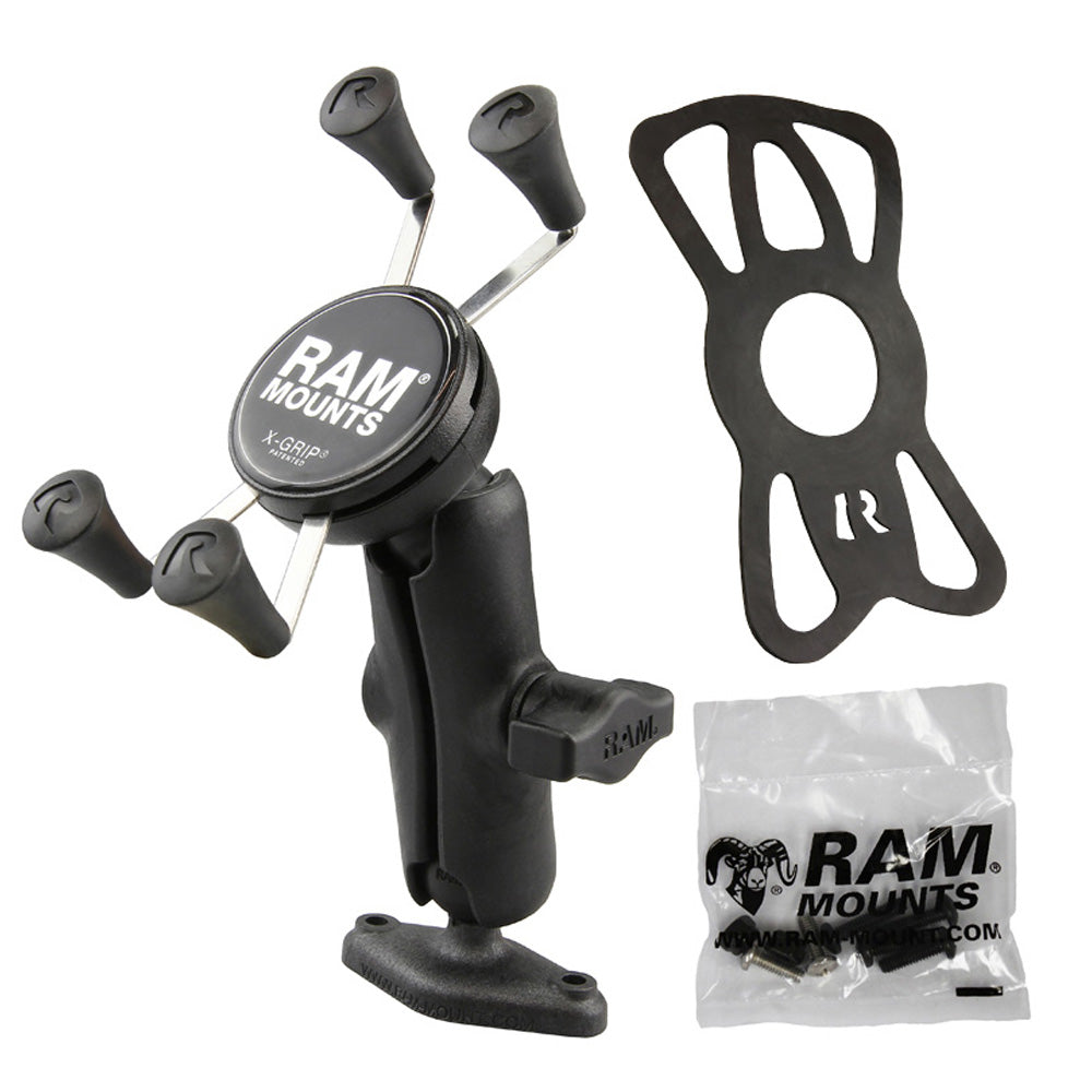 RAP-B-102-UN7U:RAP-B-102-UN7U_1:RAM® X-Grip® Composite Phone Mount with Diamond Base
