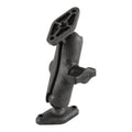 RAP-B-102U:RAP-B-102U_1:RAM® Composite Double Ball Mount with Two Diamond Plates - Medium