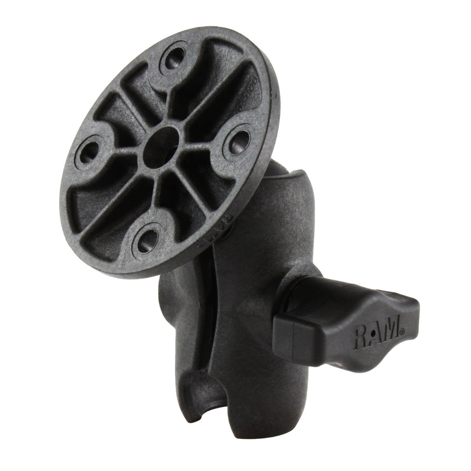 RAP-B-103U-A:RAP-B-103U-A_1:RAM® Composite Double Socket Arm with Round Plate