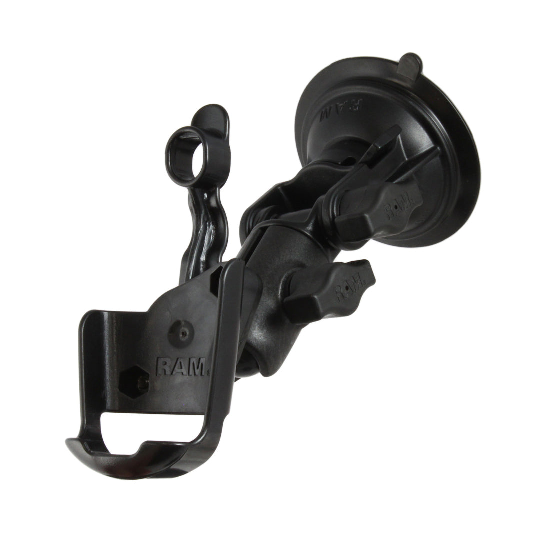 RAP-B-104-224-GA12U:RAP-B-104-224-GA12U_1:RAM® Twist-Lock™ Suction Mount for Garmin GPSMAP 60 Series + More