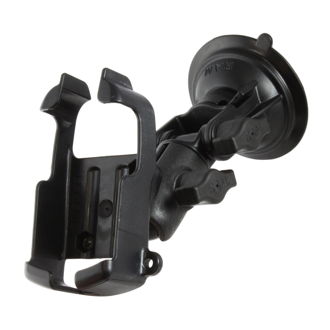 RAP-B-104-224-GA16U:RAP-B-104-224-GA16U_1:RAM® Twist-Lock™ Suction Mount for Garmin eTrex Legend & Vista + More