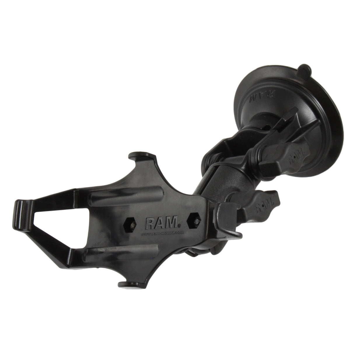 RAP-B-104-224-GA7U:RAP-B-104-224-GA7U_1:RAM® Twist-Lock™ Suction Mount for Garmin GPSMAP 276C, 378 & 496 + More