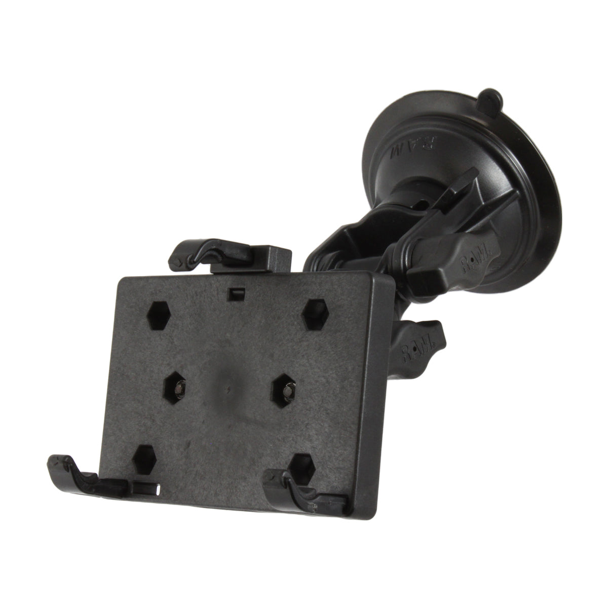 RAP-B-104-224-PD2U:RAP-B-104-224-PD2U_1:RAM® Twist-Lock™ Suction Mount with Universal Spring Loaded Holder