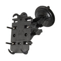 RAP-B-104-224-PD3U:RAP-B-104-224-PD3U_1:RAM® Quick-Grip™ Phone Mount with RAM® Twist-Lock™ Suction Ratchet Base
