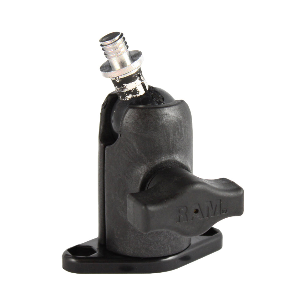 RAP-B-104-RA1:RAP-B-104-RA1_1:RAM® Composite Single Ball Mount with 3/8"-16 Threaded Stud
