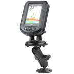 RAP-B-107-1U:RAP-B-107-1U_1:RAM® Composite Double Ball Mount for Humminbird Piranha + More