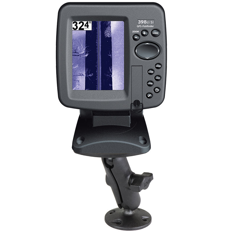 RAP-B-107U:RAP-B-107U_1:RAM® Composite Fishfinder Mount for Humminbird Devices