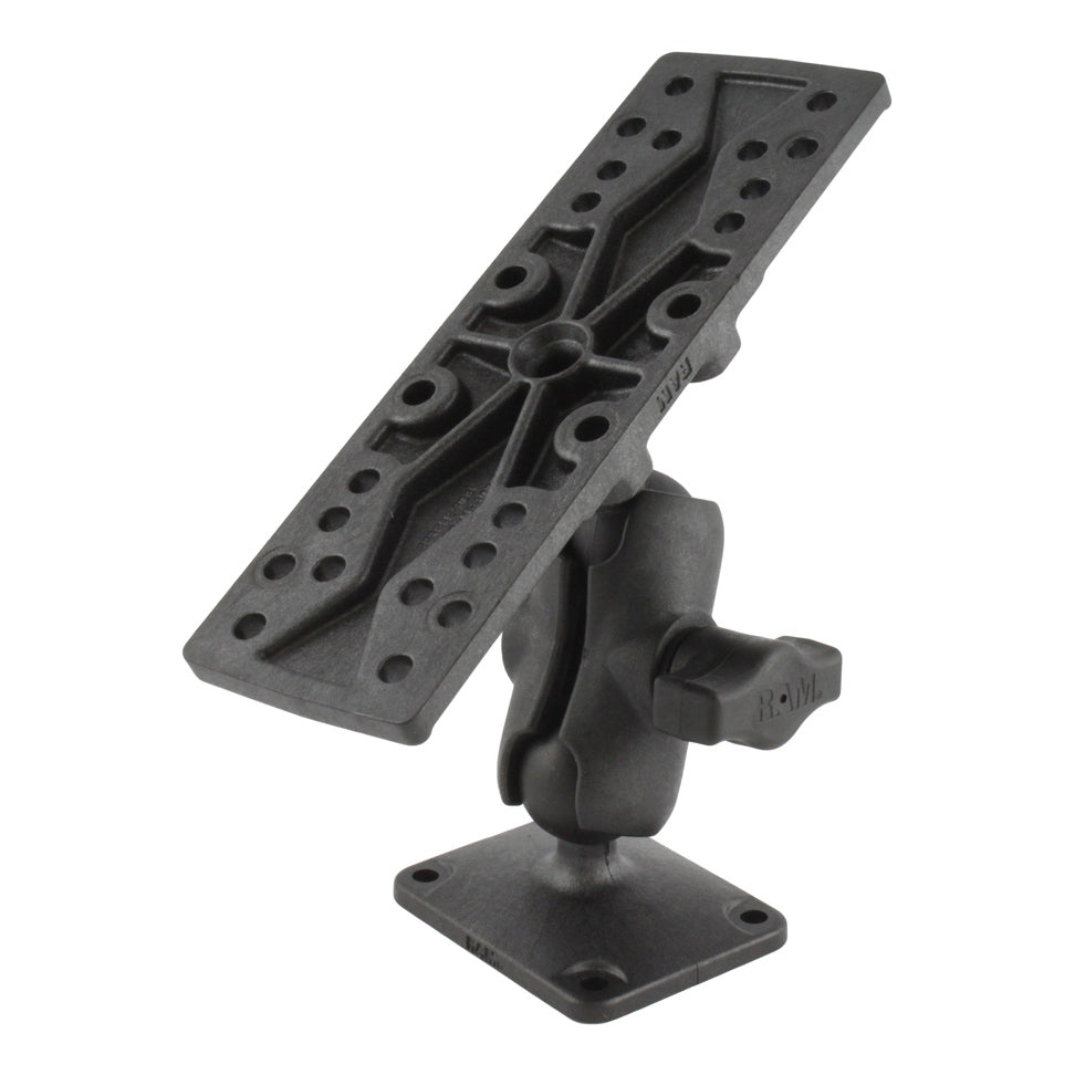 RAP-B-111-A:RAP-B-111-A_1:RAM® Composite Universal Marine Electronic Mount - Short