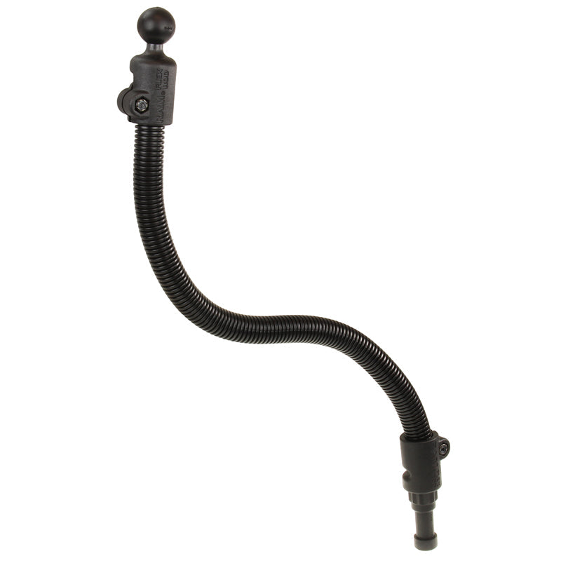 RAP-B-114P-18U:RAP-B-114P-18U_1:RAM® Flex-Rod™ 18" Ball Adapter with Spline Post