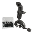 RAP-B-121-238U:RAP-B-121-238U_1:RAM® Composite Yoke Clamp Mount with Diamond Plate - Medium