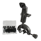 RAP-B-121-238U:RAP-B-121-238U_1:RAM® Composite Yoke Clamp Mount with Diamond Plate - Medium