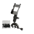 RAP-B-121-BC1U:RAP-B-121-BC1U_1:RAM® Composite Yoke Clamp Mount with Universal Belt Clip Cradle
