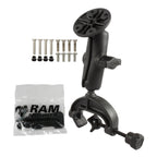 RAP-B-121-G1U:RAP-B-121-G1U_1:RAM® Composite Yoke Clamp Mount with Garmin Mounting Hardware
