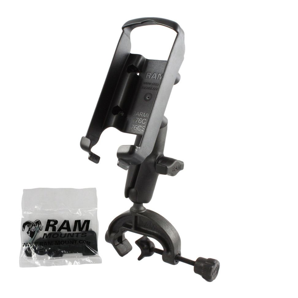 RAP-B-121-GA14U:RAP-B-121-GA14U_1:RAM® Composite Yoke Clamp Mount for Garmin GPSMAP 76C, 96C + More