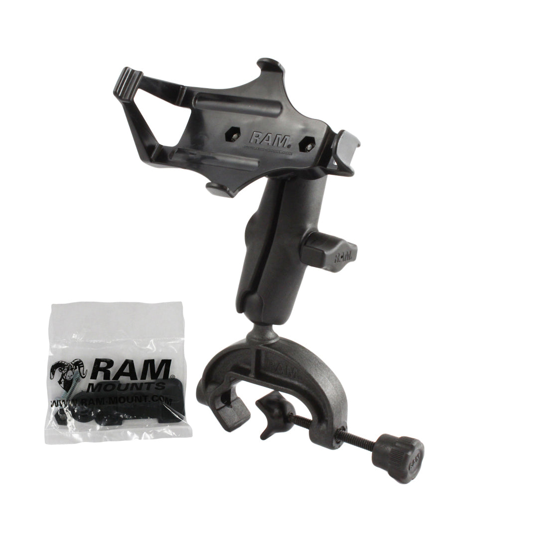 RAP-B-121-GA7U:RAP-B-121-GA7U_1:RAM® Composite Yoke Clamp Mount for Garmin GPSMAP 176, 396, 496 + More