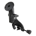 RAP-B-121-OT1U:RAP-B-121-OT1U_1:RAM® Yoke Clamp Mount with Composite Socket Arm & Aluminum Round Plate