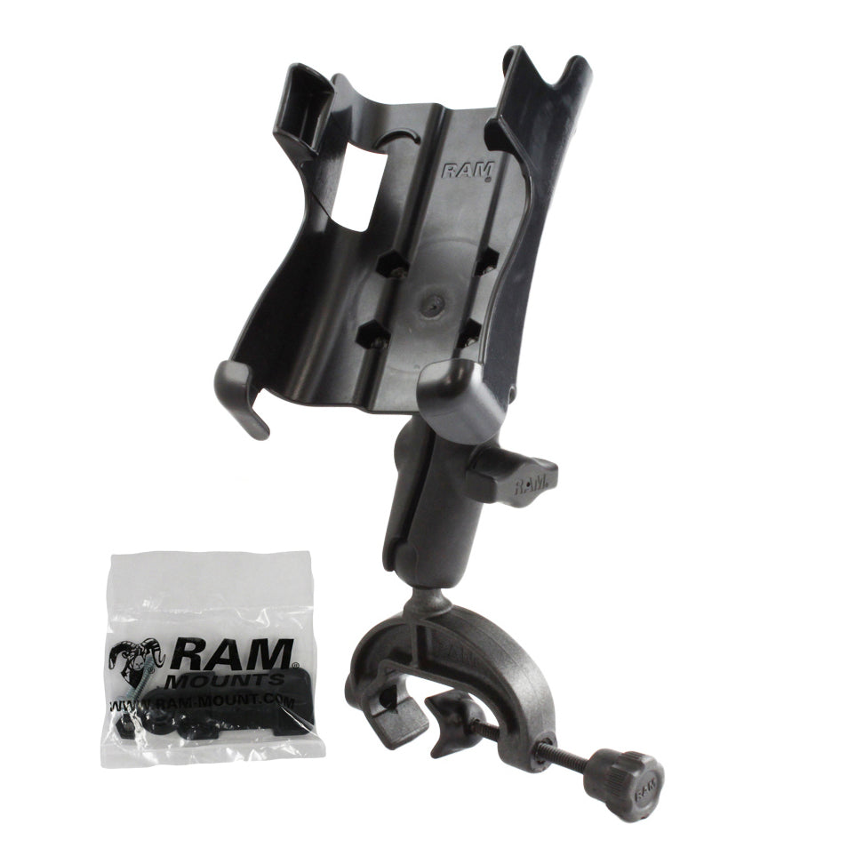 RAP-B-121-TD1U:RAP-B-121-TD1U_1:RAM® Composite Yoke Clamp Mount for Trimble TDS Recon