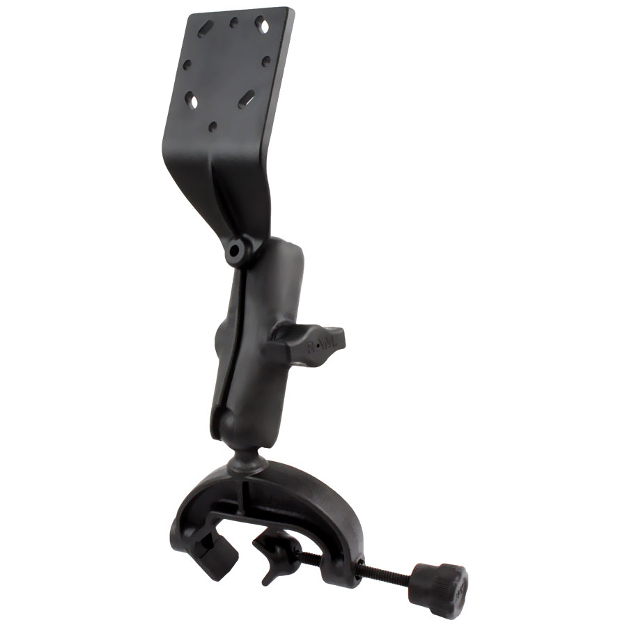 RAP-B-125U:RAP-B-125U_1:RAM® Composite Yoke Clamp Mount with Angled Plate
