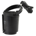 RAP-B-132B-201U:RAP-B-132B-201U_1:RAM® Level Cup™ 16oz Drink Holder with Double Socket Arm