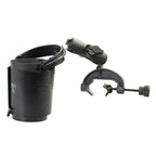 RAP-B-132CU:RAP-B-132CU_1:RAM® Level Cup™ 16oz Drink Holder with Composite Yoke Clamp Base