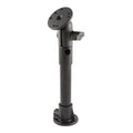 RAP-B-134U:RAP-B-134U_1:RAM® PVC Pipe Mount with Single Ball & Socket and Round Plate