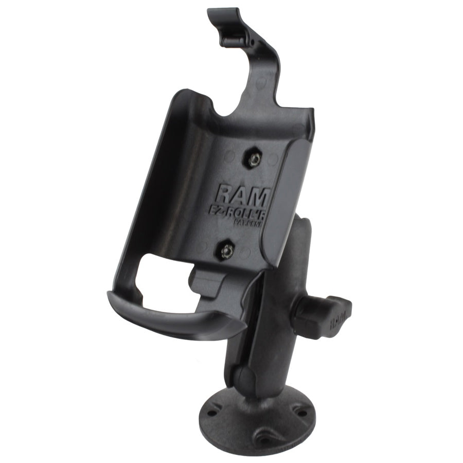 RAP-B-138-GA46:RAP-B-138-GA46_1.JPG:RAM® EZ-Roll'r™ Composite Drill-Down Mount for Garmin Montana 600 Series