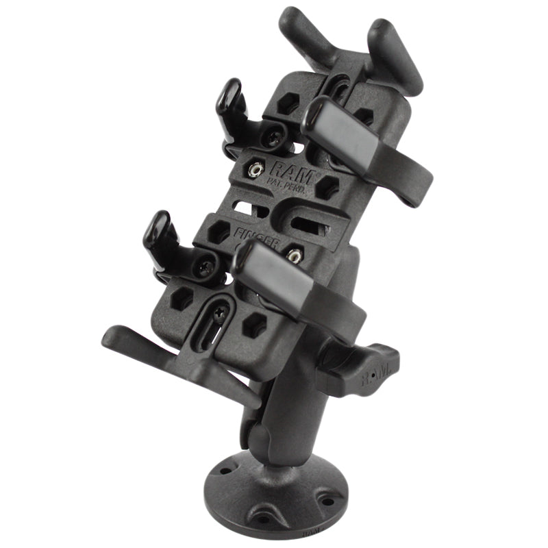 RAP-B-138-UN4:RAP-B-138-UN4_1:RAM® Finger-Grip™ Composite Universal Mount with Drill-Down Base