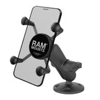 RAP-B-138-UN7U:RAP-B-138-UN7U_1:RAM® X-Grip® High-Strength Composite Phone Mount with Drill-Down Base