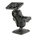 RAP-B-141U-A:RAP-B-141U-A_1:RAM® Composite Double Ball Mount with Rectangle AMPS Plates - Short