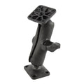 RAP-B-141U:RAP-B-141U_1:RAM® Composite Double Ball Mount with Rectangle AMPS Plates - Medium