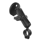 RAP-B-149-AP-MAG-1-W2MU:RAP-B-149-AP-MAG-1-W2MU_1:RAM® Double Ball Rail Mount with RAM® Qi2 15W Wireless Charger