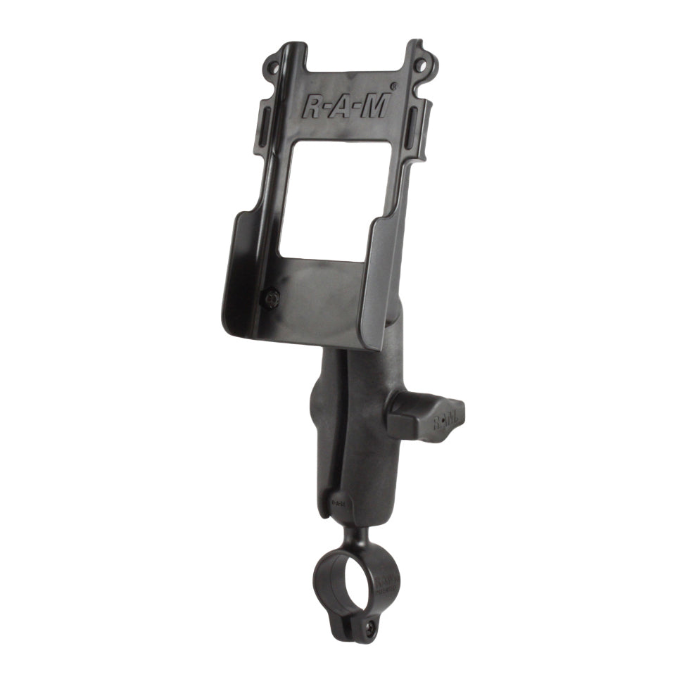 RAP-B-149-BC1U:RAP-B-149-BC1U_1:RAM® Composite 1" Rail Mount with Universal Belt Clip Holder