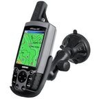 RAP-B-166-2-GA12U:RAP-B-166-2-GA12U_1:RAM® Twist-Lock™ Low-Profile Suction Mount for Garmin GPS 60 + More
