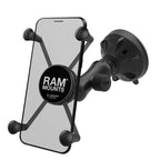 RAP-B-166-2-UN10U:RAP-B-166-2-UN10U_1:RAM® X-Grip® Large Phone Mount with Low-Profile Suction Base