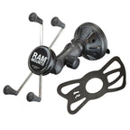 RAP-B-166-2-UN10U:RAP-B-166-2-UN10U_1:RAM® X-Grip® Large Phone Mount with Low-Profile Suction Base