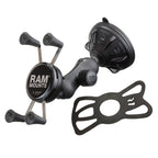 RAP-B-166-2-UN7U:RAP-B-166-2-UN7U_1:RAM® X-Grip® Phone Mount with Twist-Lock™ Low-Profile Suction Cup