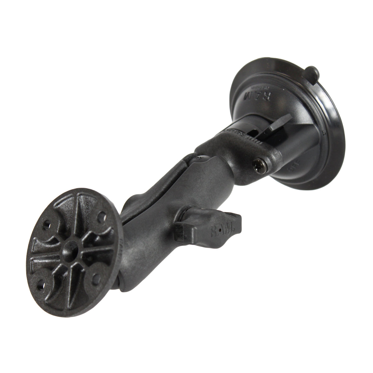 RAP-B-166-202U:RAP-B-166-202U_1:RAM® Twist-Lock™ Composite Suction Mount with Round Plate - Medium