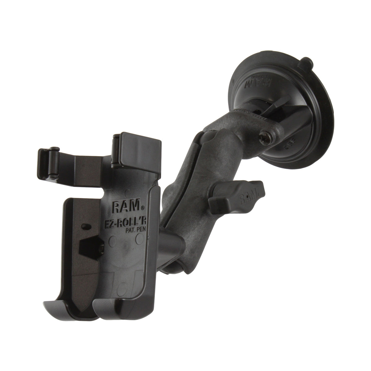 RAP-B-166-GA40:RAP-B-166-GA40_1:RAM® Twist-Lock™ Composite Suction Cup Mount for Garmin GPSMAP 73 + More