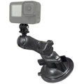 RAP-B-166-GOP1:RAP-B-166-GOP1_1:RAM® Twist-Lock™ Composite Suction Mount with Action Camera Adapter