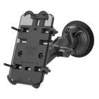 RAP-B-166-PD3U:RAP-B-166-PD3U_1:RAM® Twist-Lock™ Composite Suction Mount with RAM® Quick-Grip™ Holder