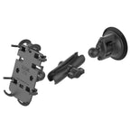 RAP-B-166-PD3U:RAP-B-166-PD3U_1:RAM® Twist-Lock™ Composite Suction Mount with RAM® Quick-Grip™ Holder
