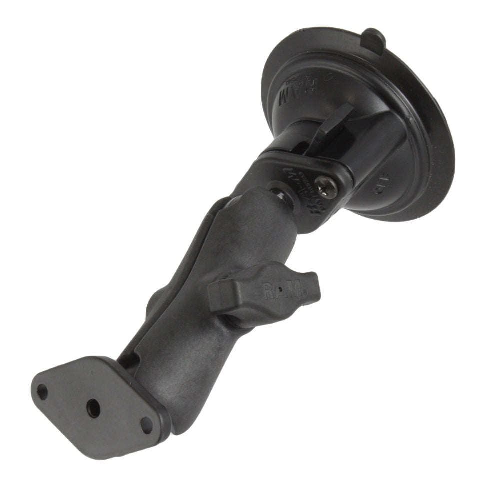 RAP-B-166-RA2U:RAP-B-166-RA2U_1:RAM® Twist-Lock™ Suction Cup Mount with Composite Arm