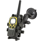 RAP-B-166-UN4:RAP-B-166-UN4_1:RAM® Finger-Grip™ Composite Universal Mount with Suction Cup Base