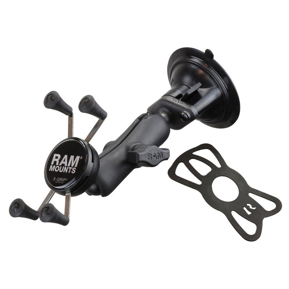 RAP-B-166-UN7U:RAP-B-166-UN7U_1:RAM® X-Grip® Phone Mount with Twist-Lock™ Suction Cup Base