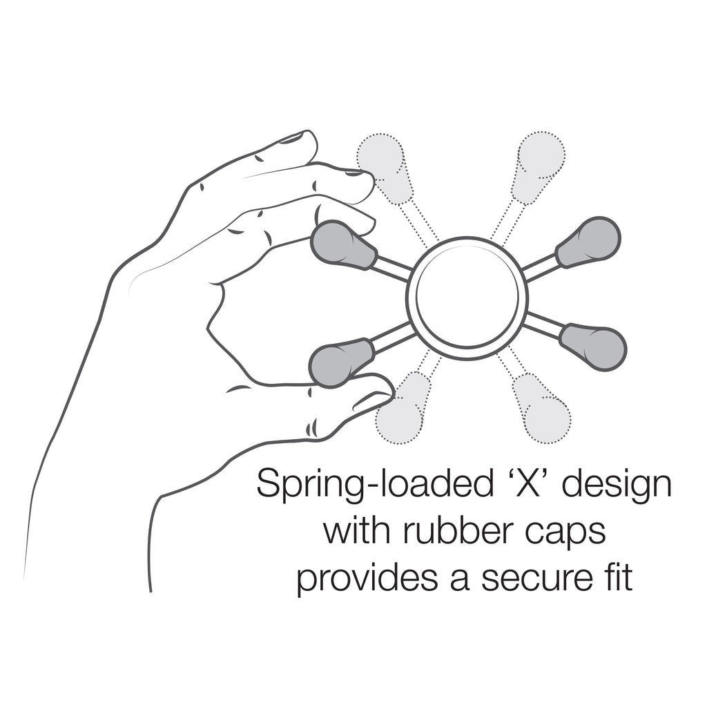 RAP-B-166-UN7U:RAP-B-166-UN7U_1:RAM® X-Grip® Phone Mount with Twist-Lock™ Suction Cup Base