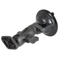 RAP-B-166U-A:RAP-B-166U-A_1:RAM® Twist-Lock™ Composite Suction Cup Double Ball Mount - Short
