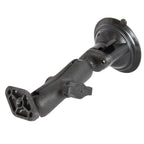 RAP-B-166U:RAP-B-166U_1:RAM® Twist-Lock™ Composite Suction Cup Double Ball Mount - Medium