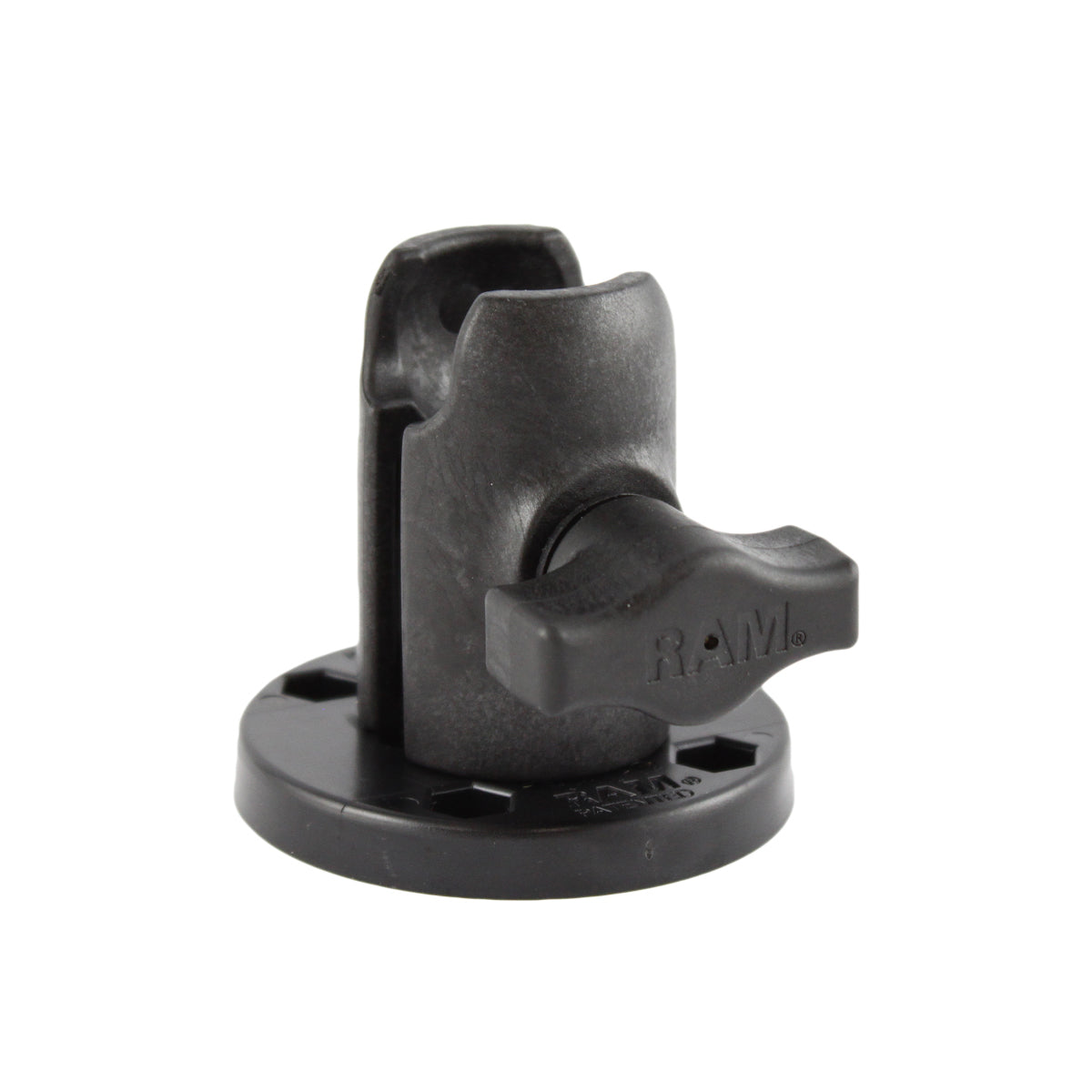 RAP-B-200-1-293U:RAP-B-200-1-293U_1:RAM® Single Socket Arm with Round Swivel Plate