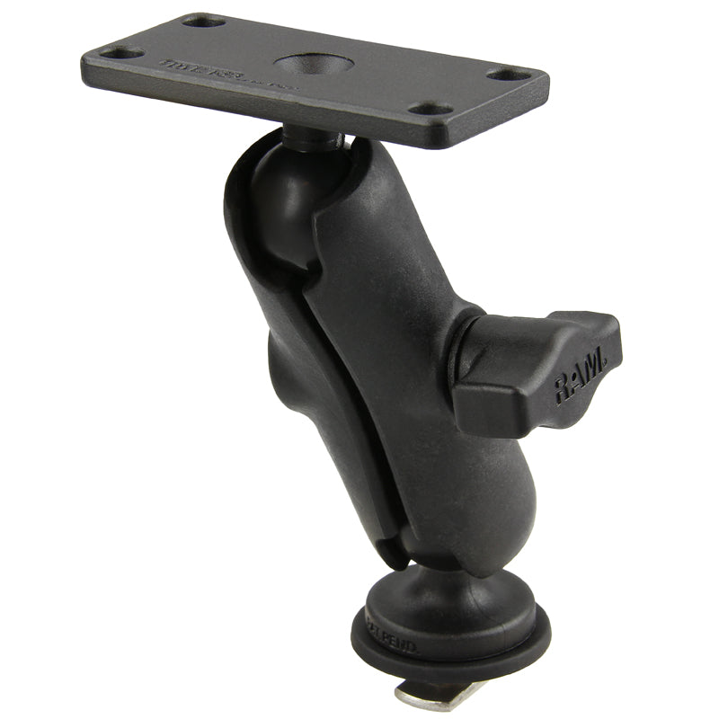 RAP-B-202-153-354-TRA1U:RAP-B-202-153-354-TRA1U_1:RAM® Track Ball™ Double Ball Mount for Humminbird Helix 5