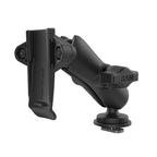 RAP-B-202-GA76-TRA1U:RAP-B-202-GA76-TRA1U_1:RAM® Track Ball™ Double Ball Mount with Garmin Spine Clip Holder